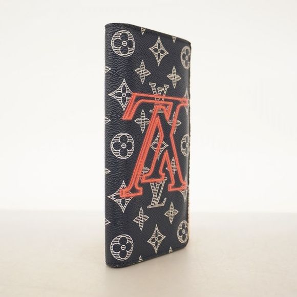 Louis Vuitton Long Wallet Monogram/ink Upside Down Portefeuille Blazer M62893 - Picture 2 of 10